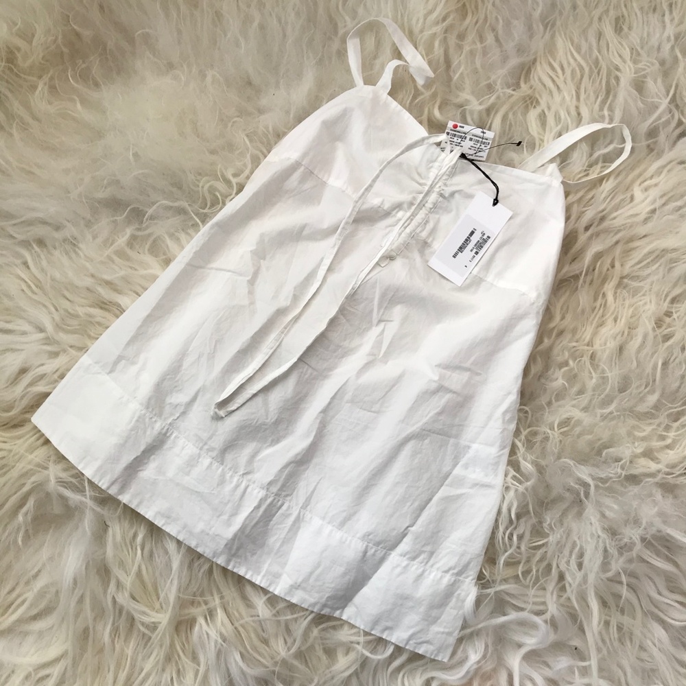 TOMAS MAIER Sleeveless Shirred Top - Picture 1 of 7